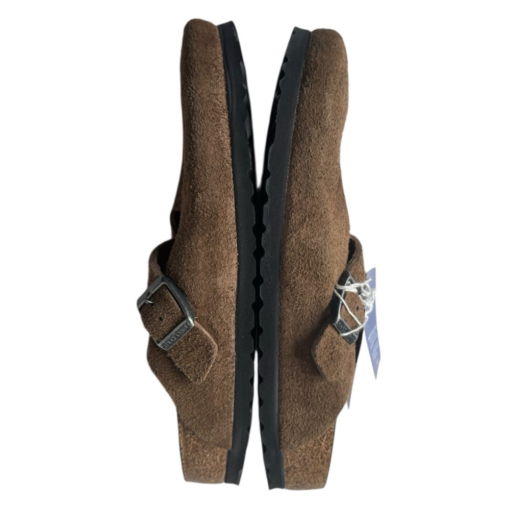 Birkenstock Boston Clog Soft Footbed in Brown | 39 (8) NWT - Picture 7 of 11